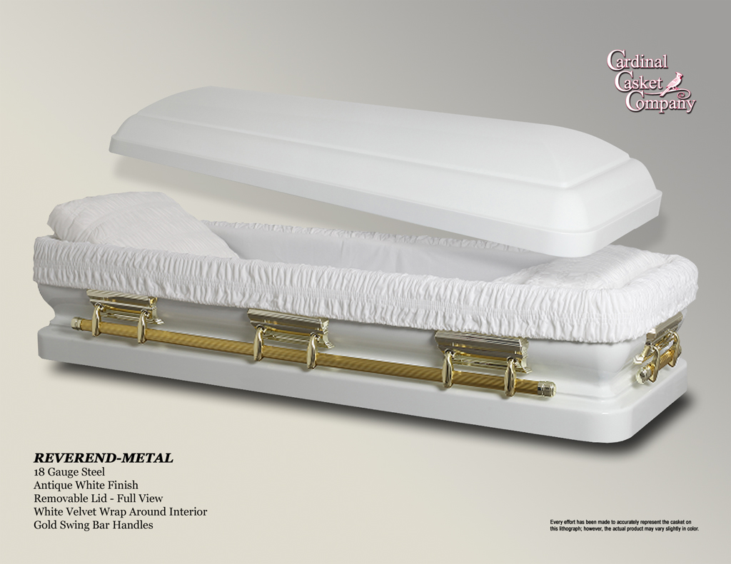 Reverend Metal Full Couch (Gold Hardware)